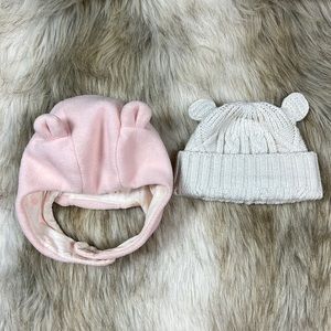 18-24 Month Bear Ear Stocking Beanie Hat